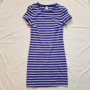 Blue and White Day Dress